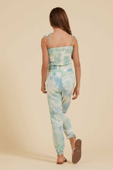 Island Leopard Smocked Jumpsuit | Vintage Havana Clothing