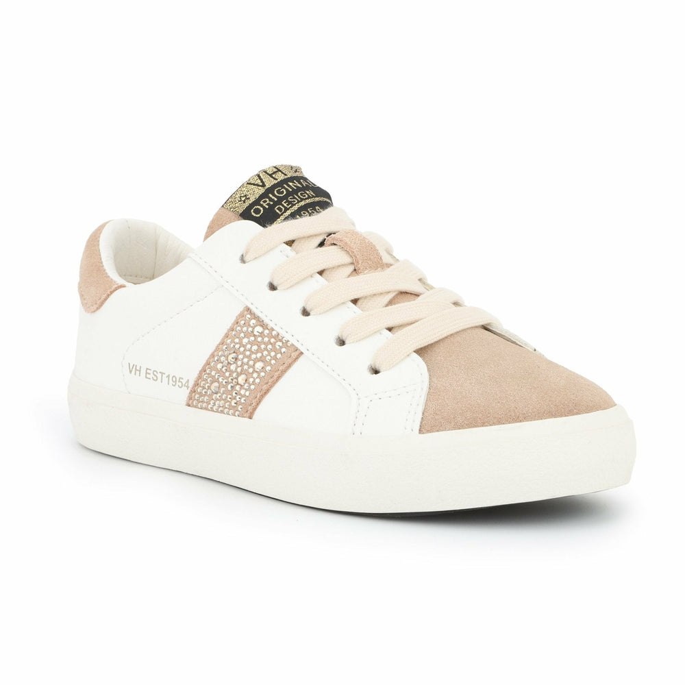 KIDS BEAUTY - WHITE BLUSH RHINESTONE | Vintage Havana Shoes