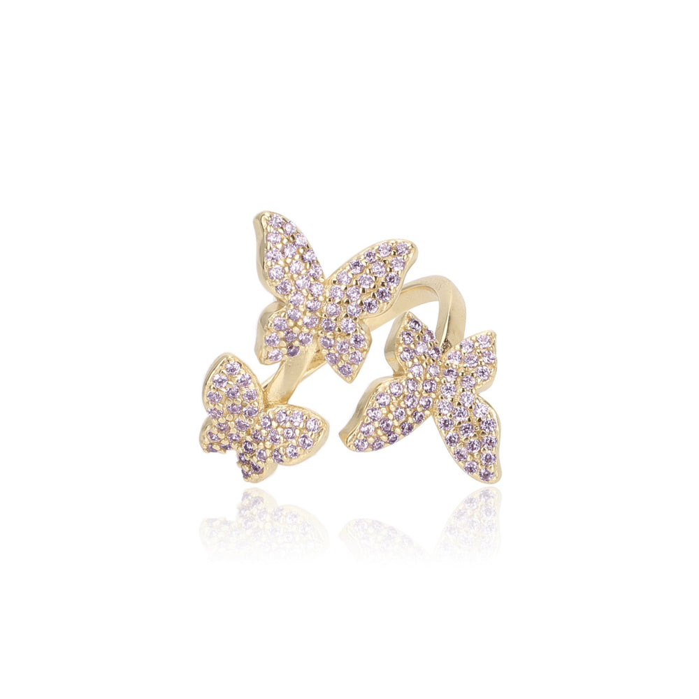 CRYSTAL 2 RING | Vintage Havana Women