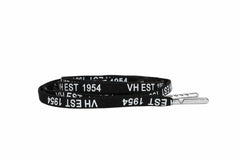 BLACK WHITE SILVER TIP LACES | Vintage Havana Women
