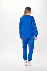 Vivid Blue Proweave Crewneck Sweatshirt | Vintage Havana Women