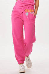 Hot Pink Palm Beach Jet Setter Surf Wash Jogger | Vintage Havana Women