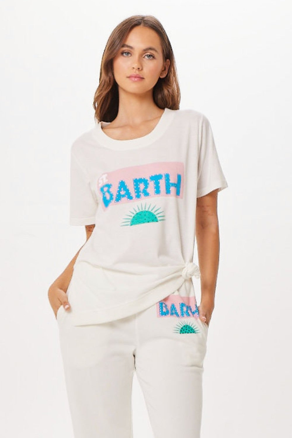 White St. Barth Jet Setter T-Shirt | Vintage Havana Women