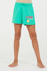 Surf Green Capri Shorts | Vintage Havana Clothing