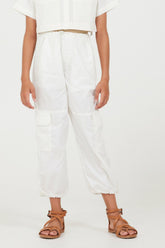 Oyster Parachute Pants | Vintage Havana Clothing