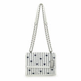 OLIVIA BAG- WHITE/ BLUE | Vintage Havana Women