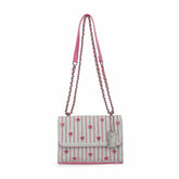 OLIVIA BAG-WHITE PINK | Vintage Havana Women