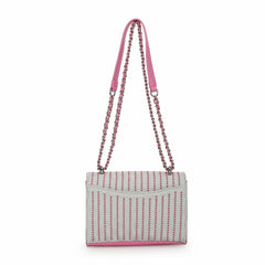 OLIVIA BAG-WHITE PINK | Vintage Havana Women