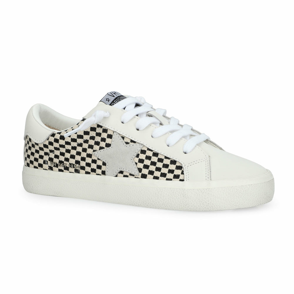 FLAIR 40 - BLACK/WHITE NATURAL CHECKERED | Vintage Havana Women