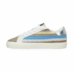 FLAIR 46 - BLUE/BROWN CROCHET MULTI | Vintage Havana Women