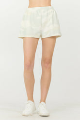 Spring Camo Printed Cloud Fleece Shorts | Vintage Havana Women