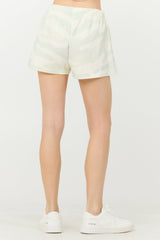 Spring Camo Printed Cloud Fleece Shorts | Vintage Havana Women