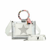 MINI MOLLY - SCARF WHITE PEARL | Vintage Havana Women
