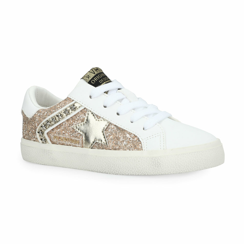 KIDS PATTY - WHITE GOLD GLITTER | Vintage Havana Women