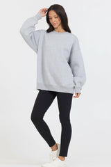 Heather Grey Proweave Crewneck Sweatshirt | Vintage Havana Women