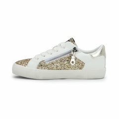 KIDS VAIL - WHITE/ GOLD GLITTER | Vintage Havana Women