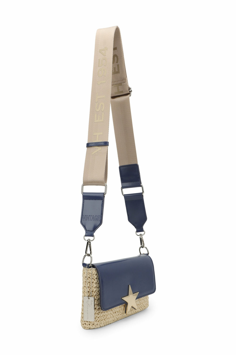 Capri Navy Bag | Vintage Havana Women