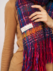 BRUSH SCARF - PINK MULTI | Vintage Havana Women