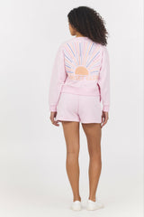 Embroidered Heavy Surf Wash Crew | Vintage Havana Women