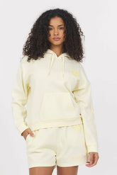 Garment Dye Embroidered Hoodie | Vintage Havana Women