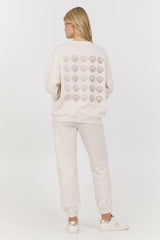 Embroidered French Terry Crew | Vintage Havana Women