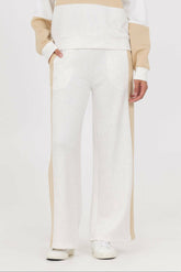 Color Block Cloud Fleece Wide Leg Pant | Vintage Havana Women