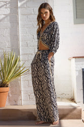 Animal Print Pants | Vintage Havana Women