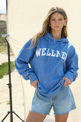 "Wellness" Garment Dye Hoodie | Vintage Havana Women