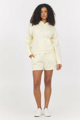 Garment Dye Embroidered Shorts + Hoodie 2-Piece Set | Vintage Havana Women
