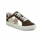 GRANDE - BROWN SUEDE/GOLD FOIL | Vintage Havana Women