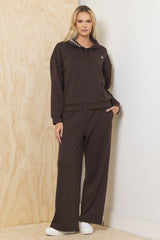 Teddy Fleece Hoodie w/ Whipstitch | Vintage Havana Women