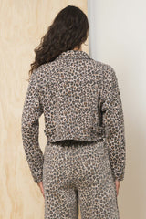 Stretch Denim Crop Jacket | Vintage Havana Women