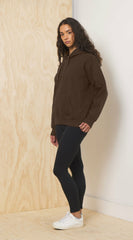 Chocolate Proweave Pullover Hoodie | Vintage Havana Women