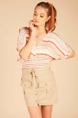 Cargo Mini Skirt | Vintage Havana Women