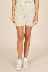 Tulum Lavender Tie Dye Biker Shorts | Vintage Havana Women