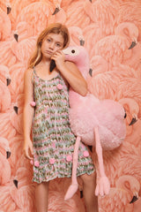 TIE DYE POM POM DRESS | Vintage Havana Women
