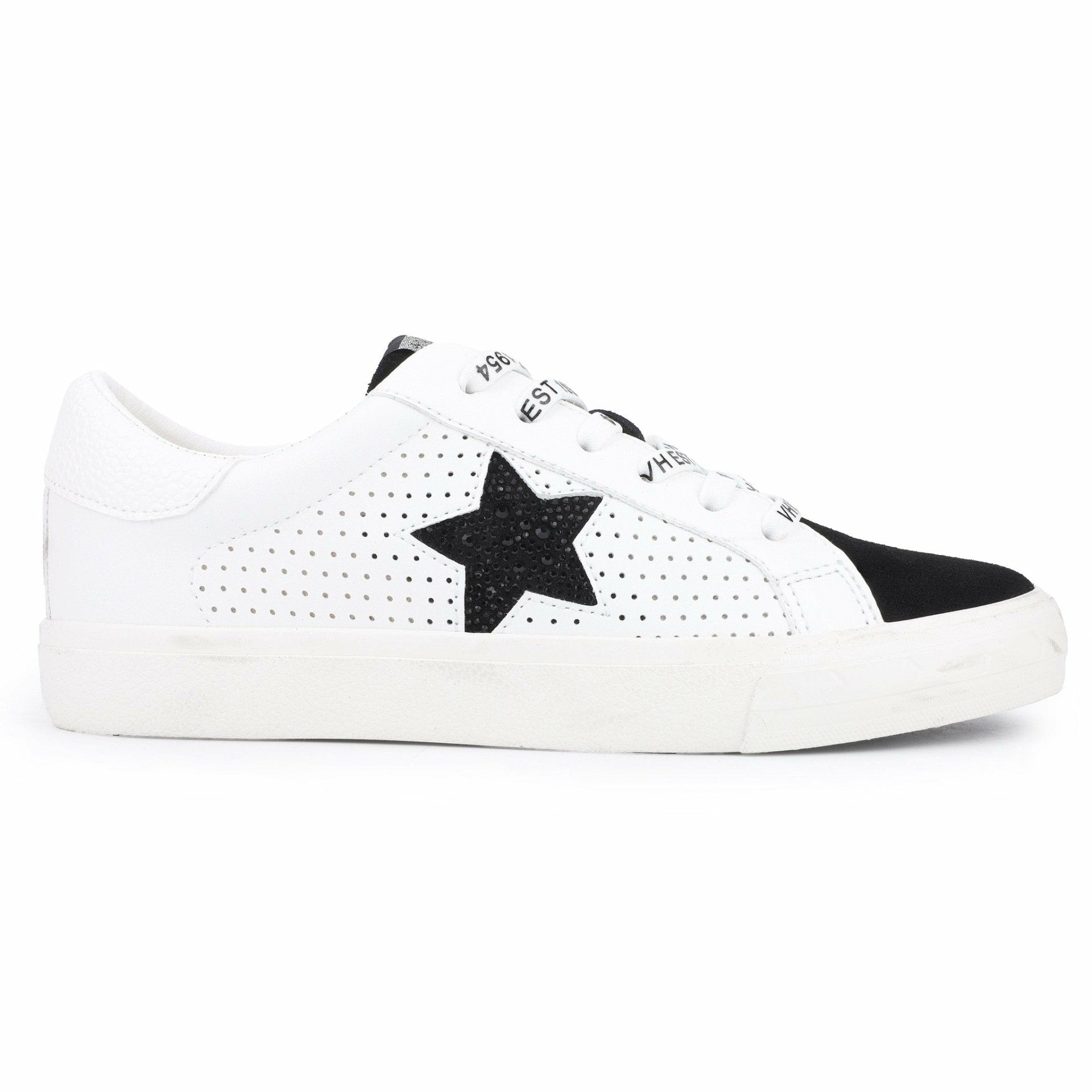 Grande - White Black Rhinestones | Vintage Havana Women