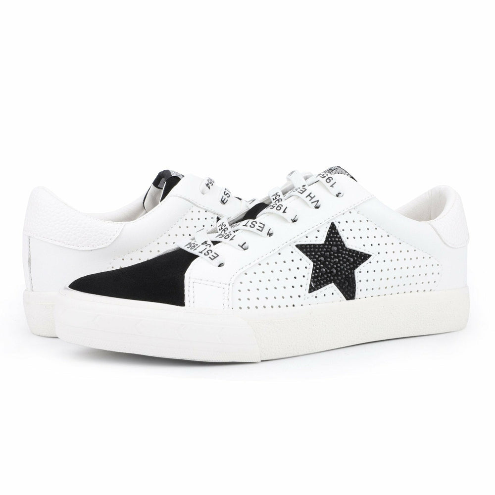 Grande - White Black Rhinestones | Vintage Havana Women