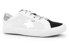 KIDS GLORIA - BLACK WHITE MULTI | Vintage Havana Shoes