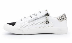 KIDS GLORIA - BLACK WHITE MULTI | Vintage Havana Shoes