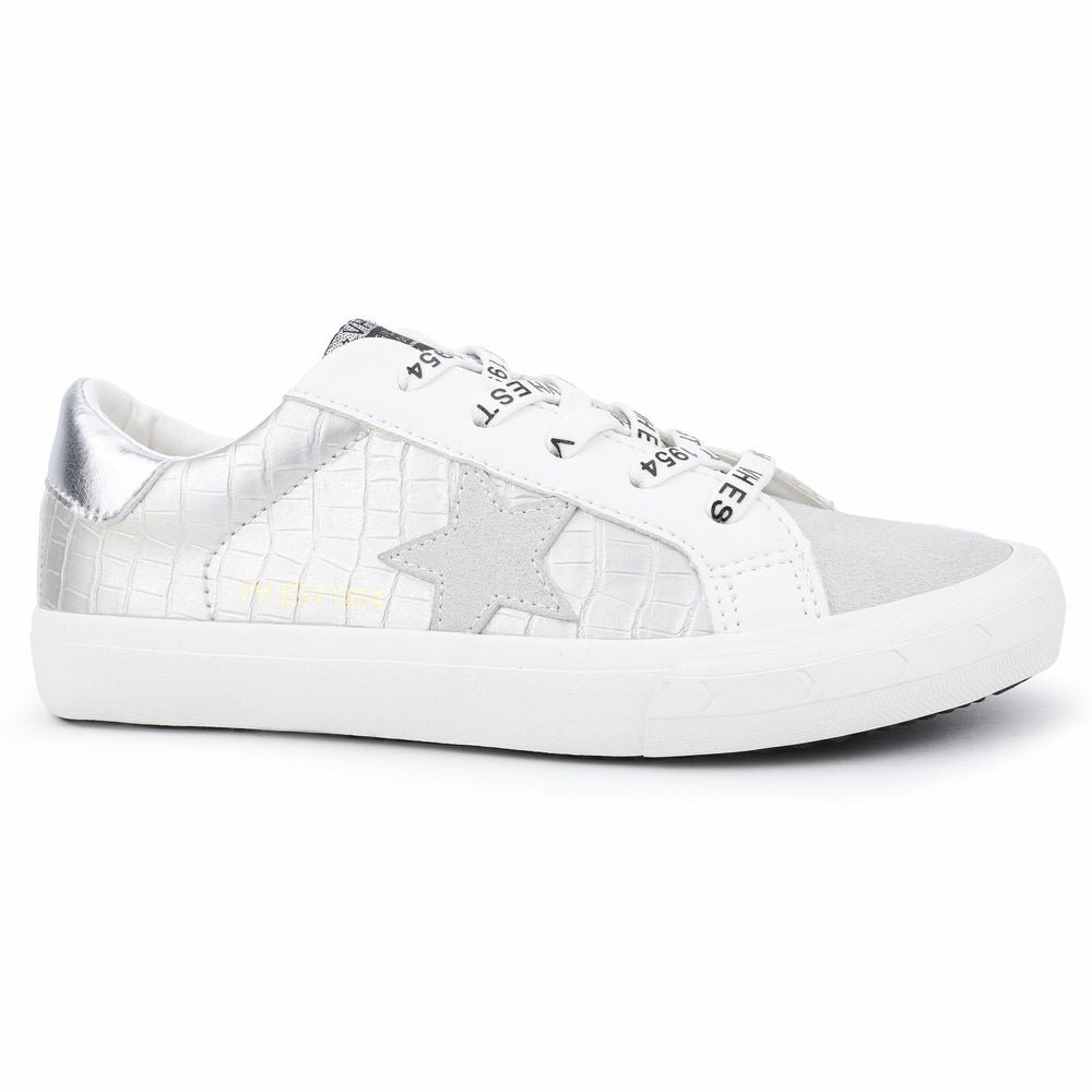 KIDS GLORIA - WASHED SILVER MULTI | Vintage Havana Shoes