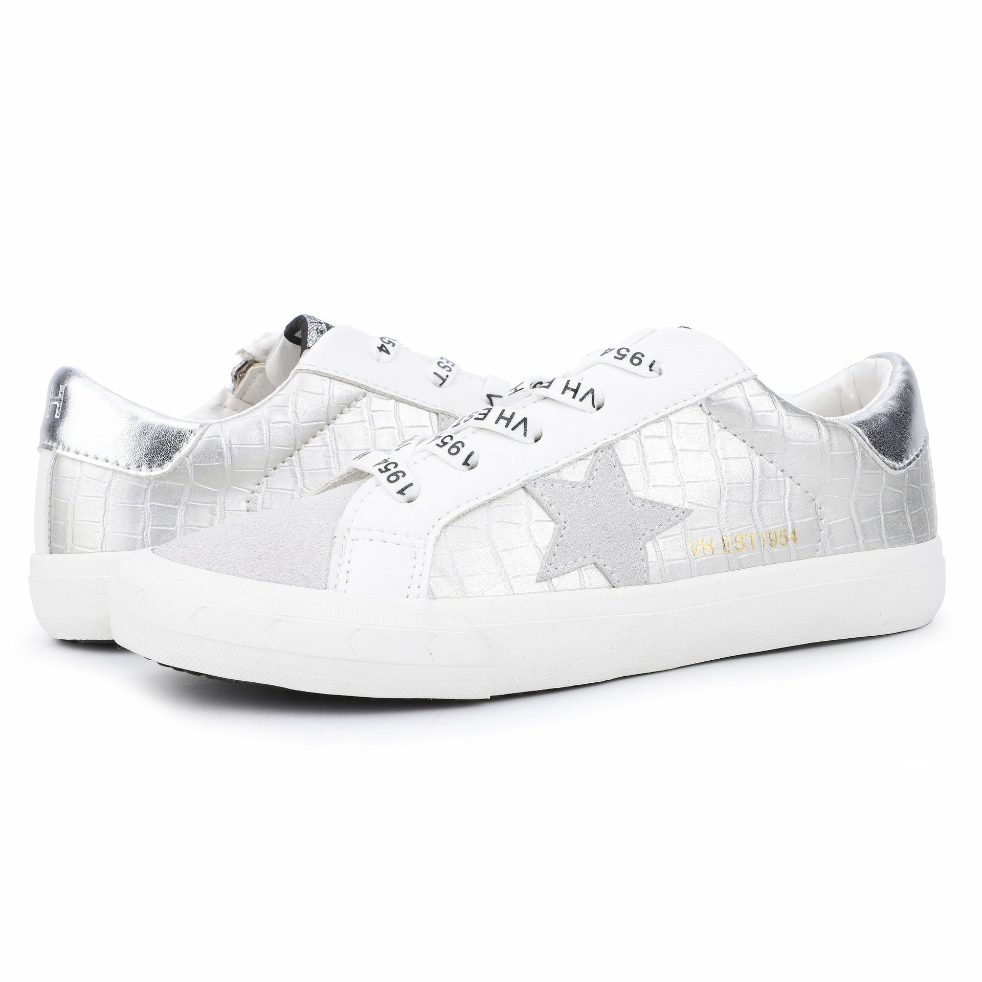 KIDS GLORIA - WASHED SILVER MULTI | Vintage Havana Shoes