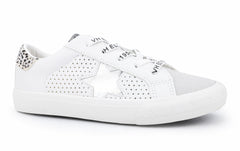 KIDS GLORIA - WHITE CHEETAH MULTI | Vintage Havana Shoes