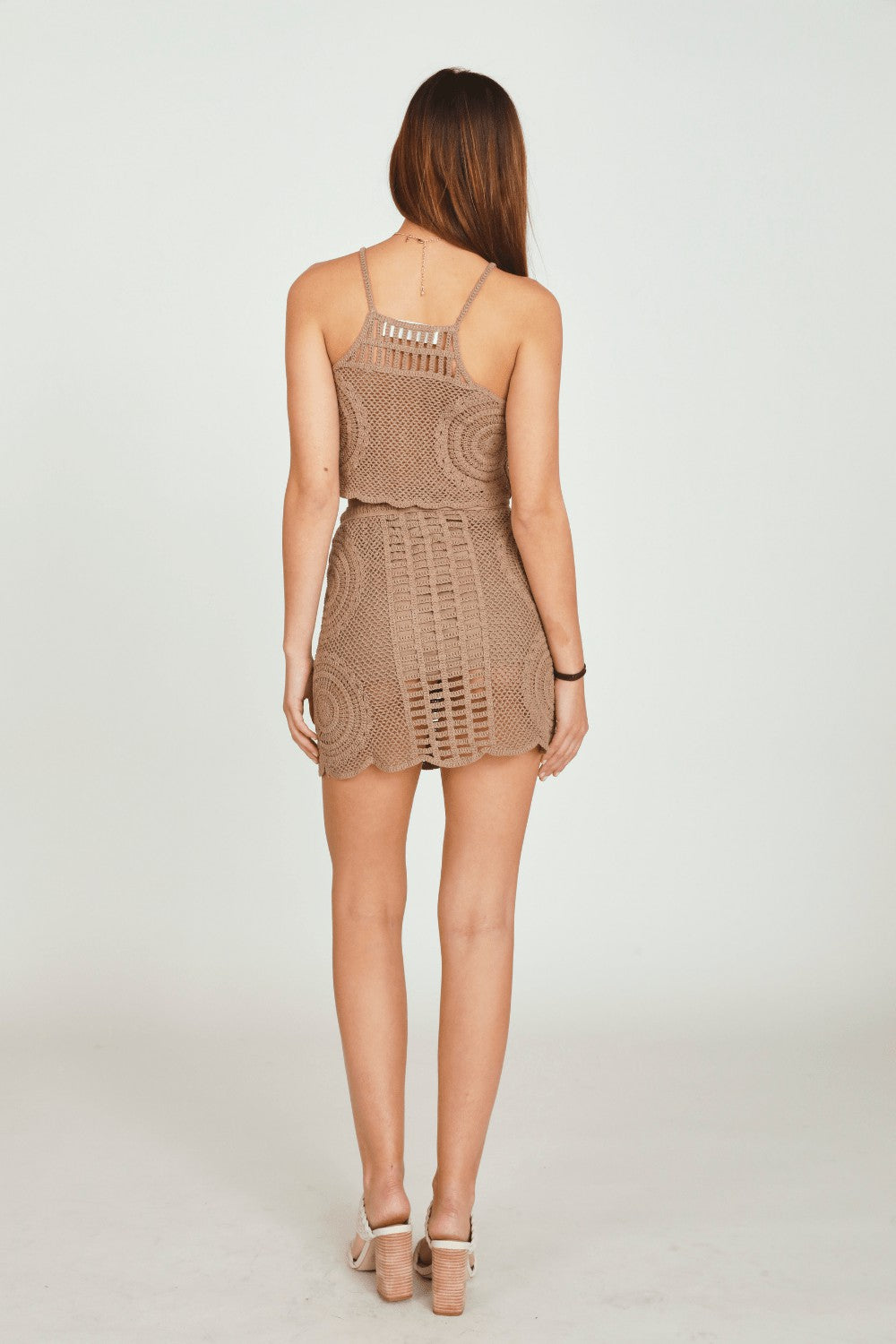 Cocoa Circle Crochet Skirt | Vintage Havana Women