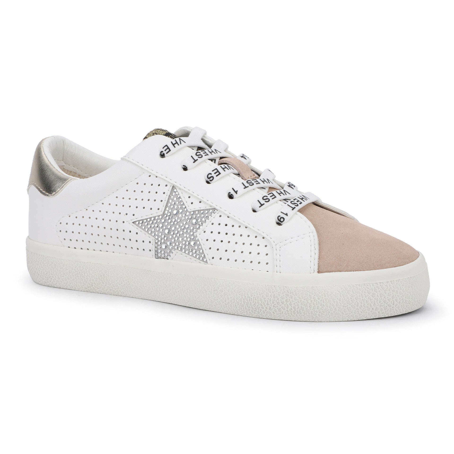 GADOL - WHITE/ CAMEL RHINESTONE | Vintage Havana Women