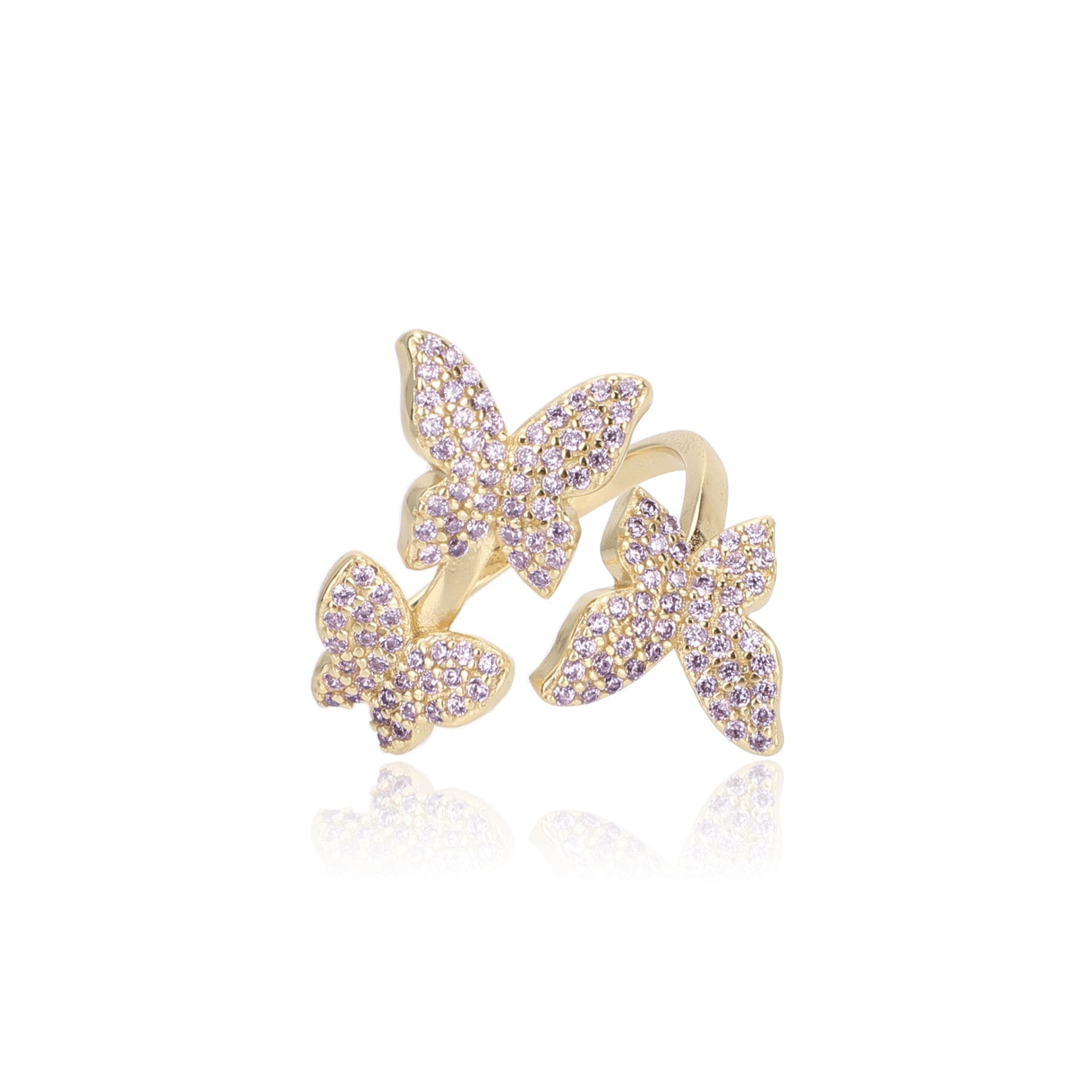 CRYSTAL 2 RING | Vintage Havana Women
