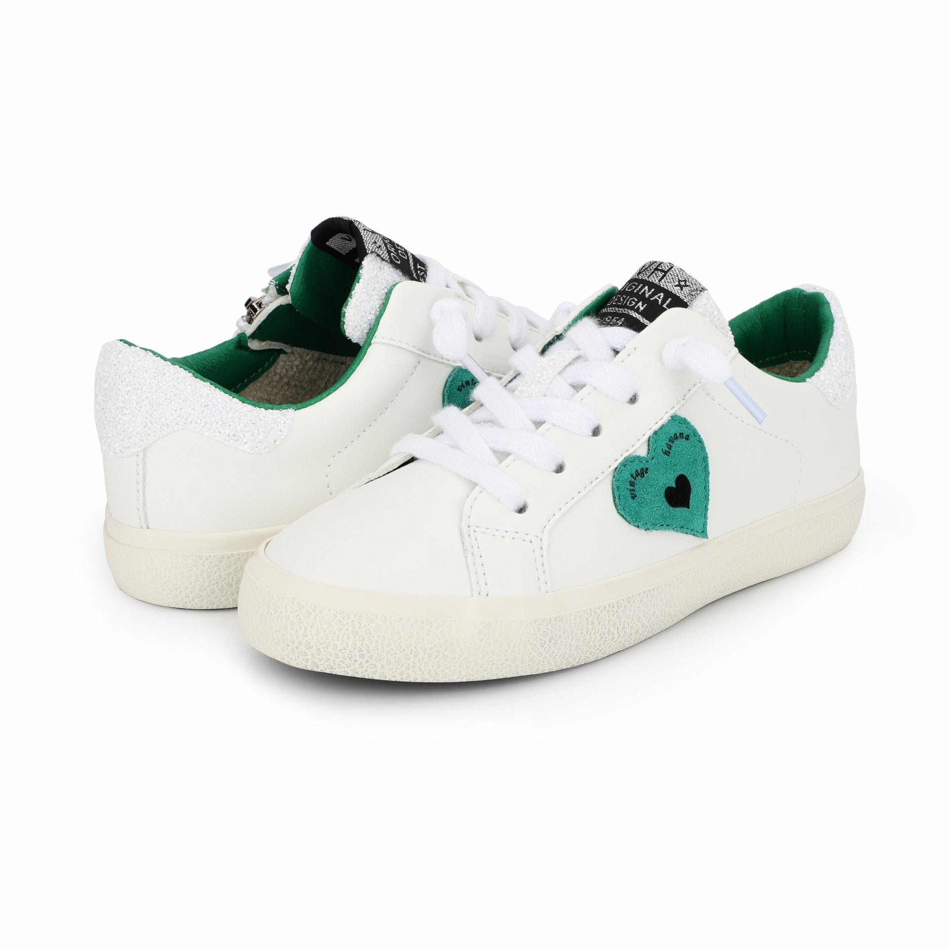 KIDS VERA - GREEN POP | Vintage Havana Shoes
