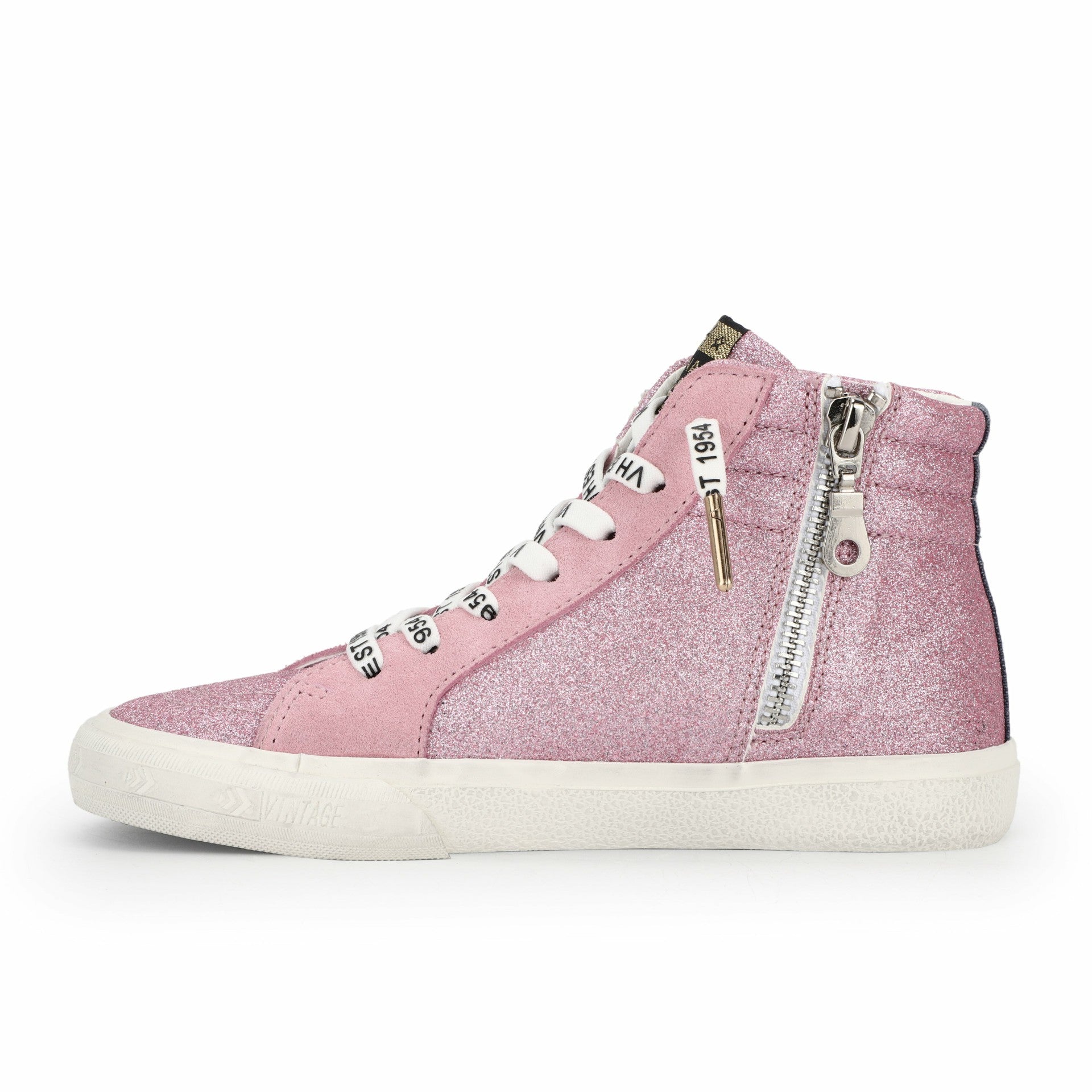 KIDS WALLY HIGH - PINK GLITTER | Vintage Havana Women