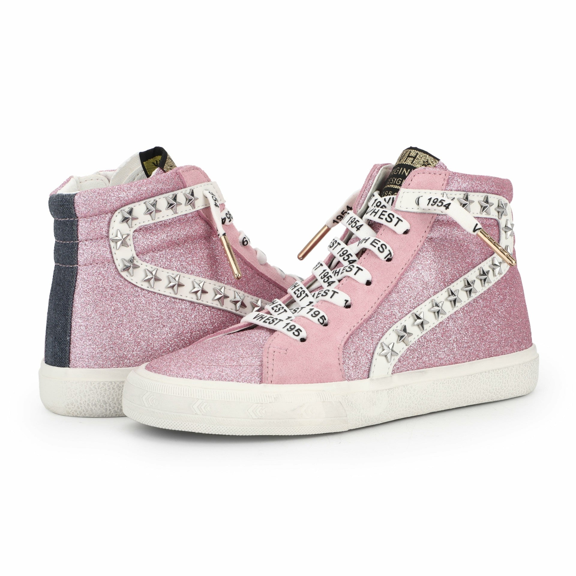 KIDS WALLY HIGH - PINK GLITTER | Vintage Havana Women