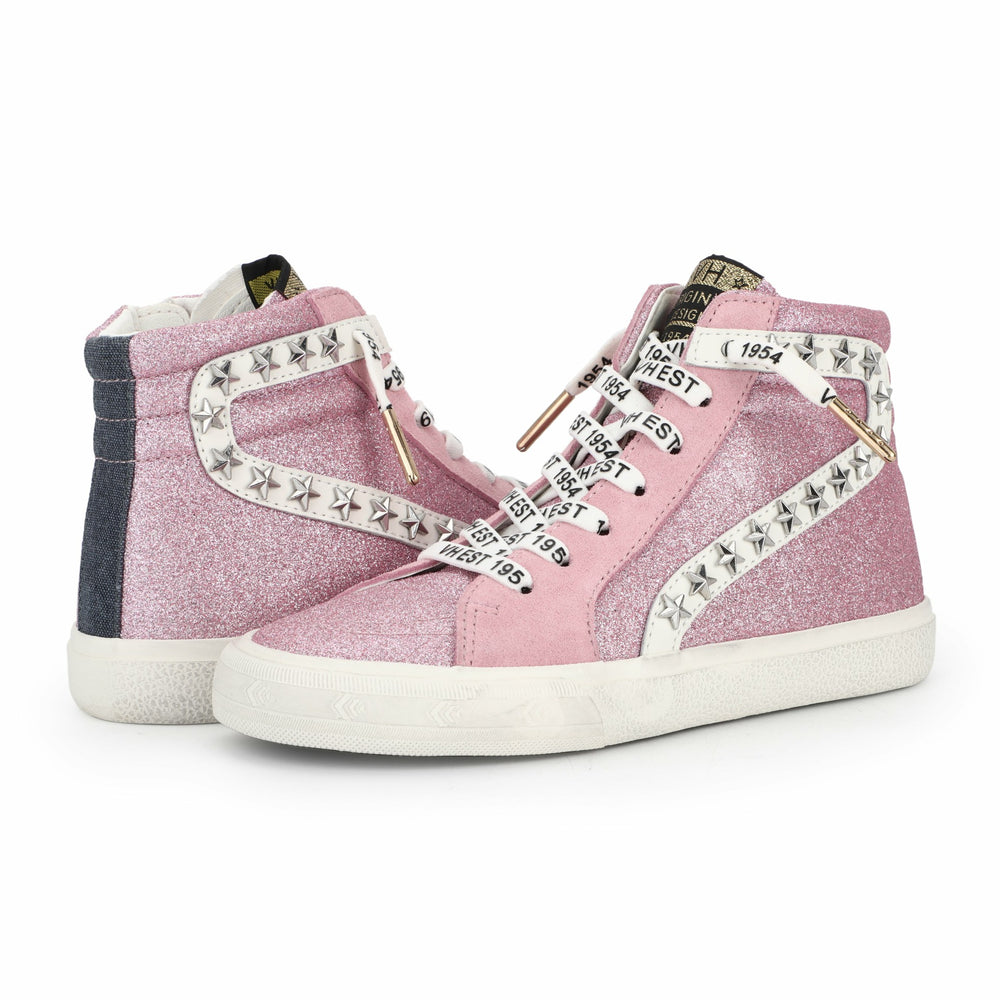 KIDS WALLY HIGH - PINK GLITTER | Vintage Havana Women